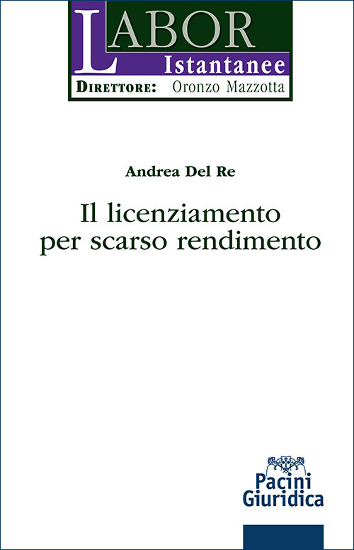 Il licenziamento per scarso rendimento