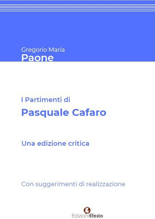I partimenti di Pasquale Cafaro. Con suggerimenti di realizzazione.