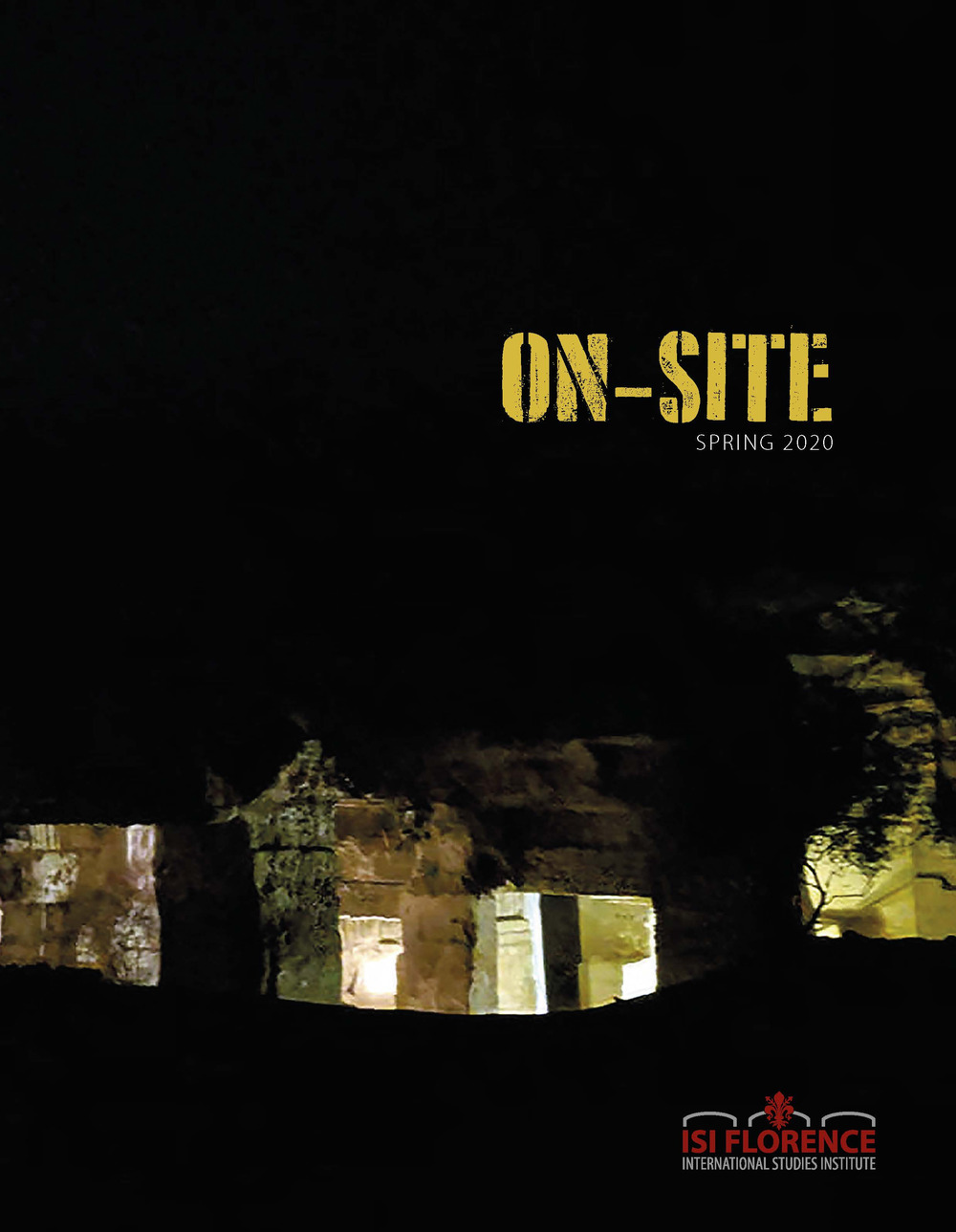 ON-SITE. Spring 2018. The ISI Florence architecture series