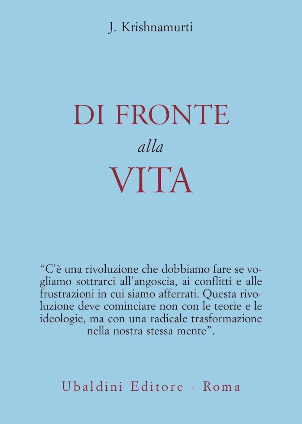 Di fronte alla vita