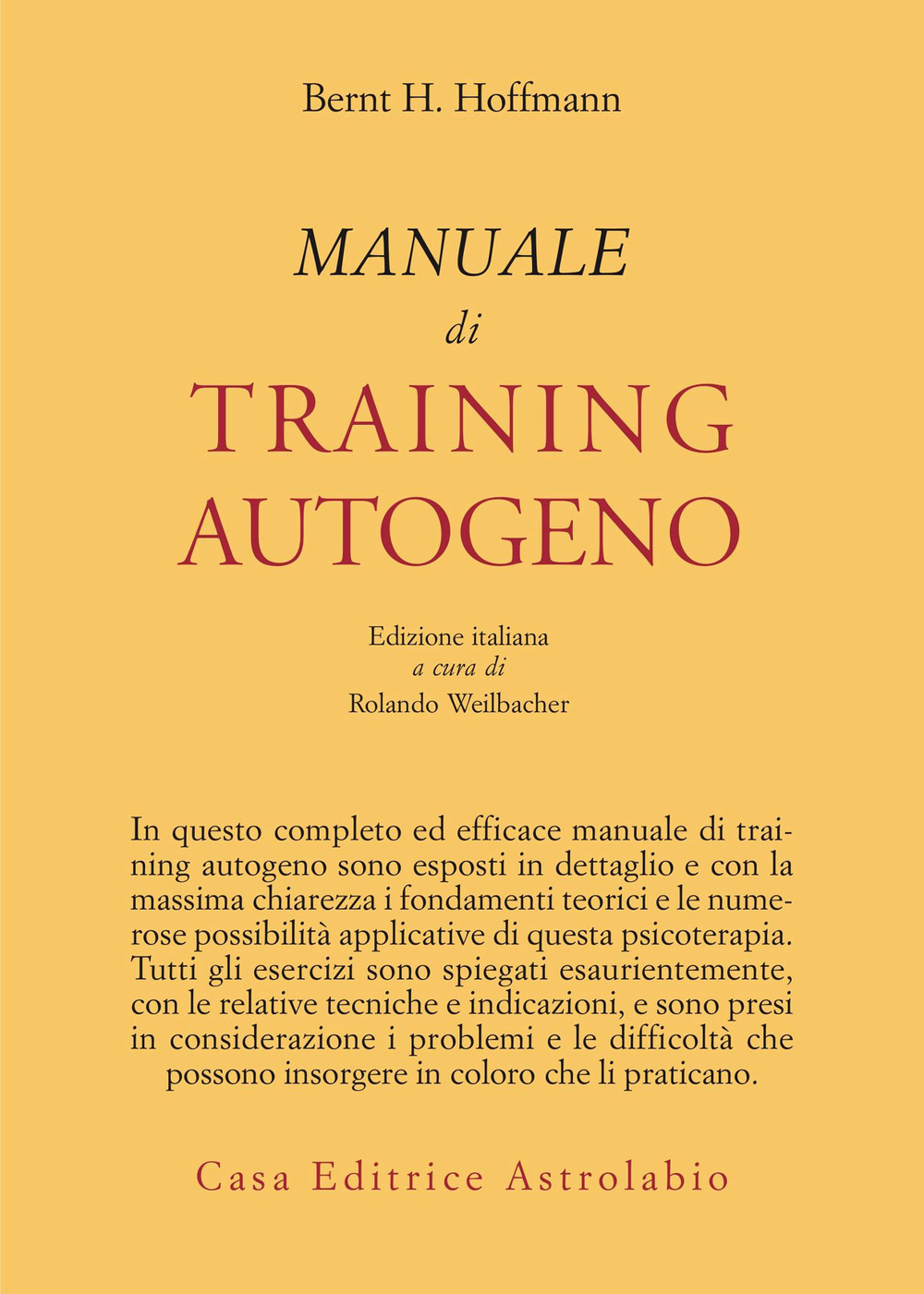 Manuale di training autogeno