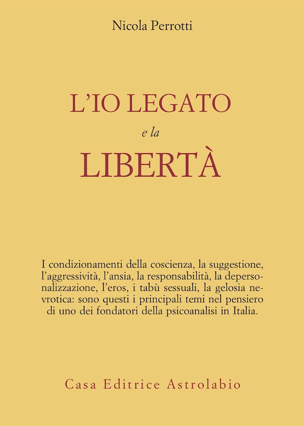 L'io legato e la libertà
