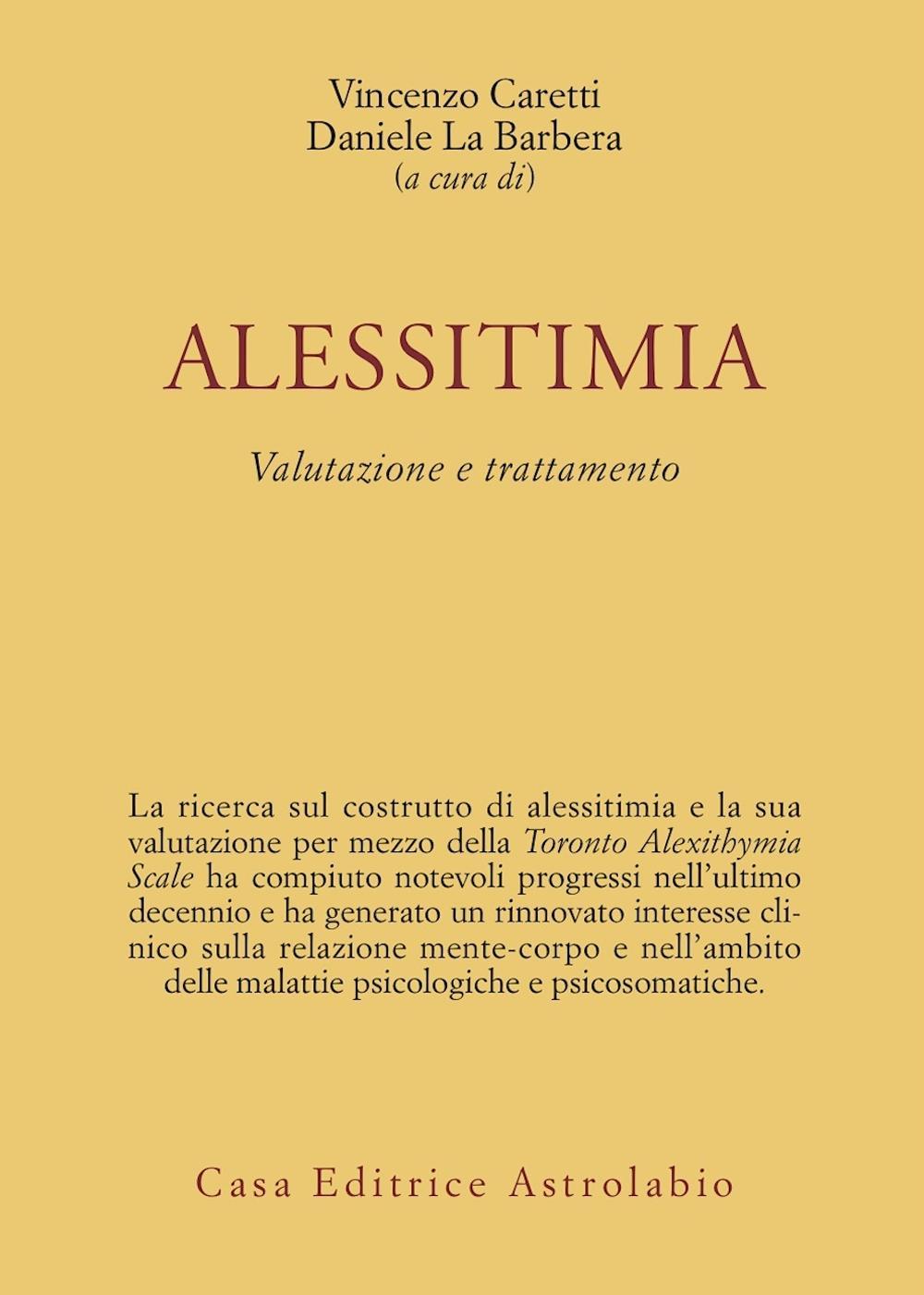 Alessitimia. Valutazione e trattamento