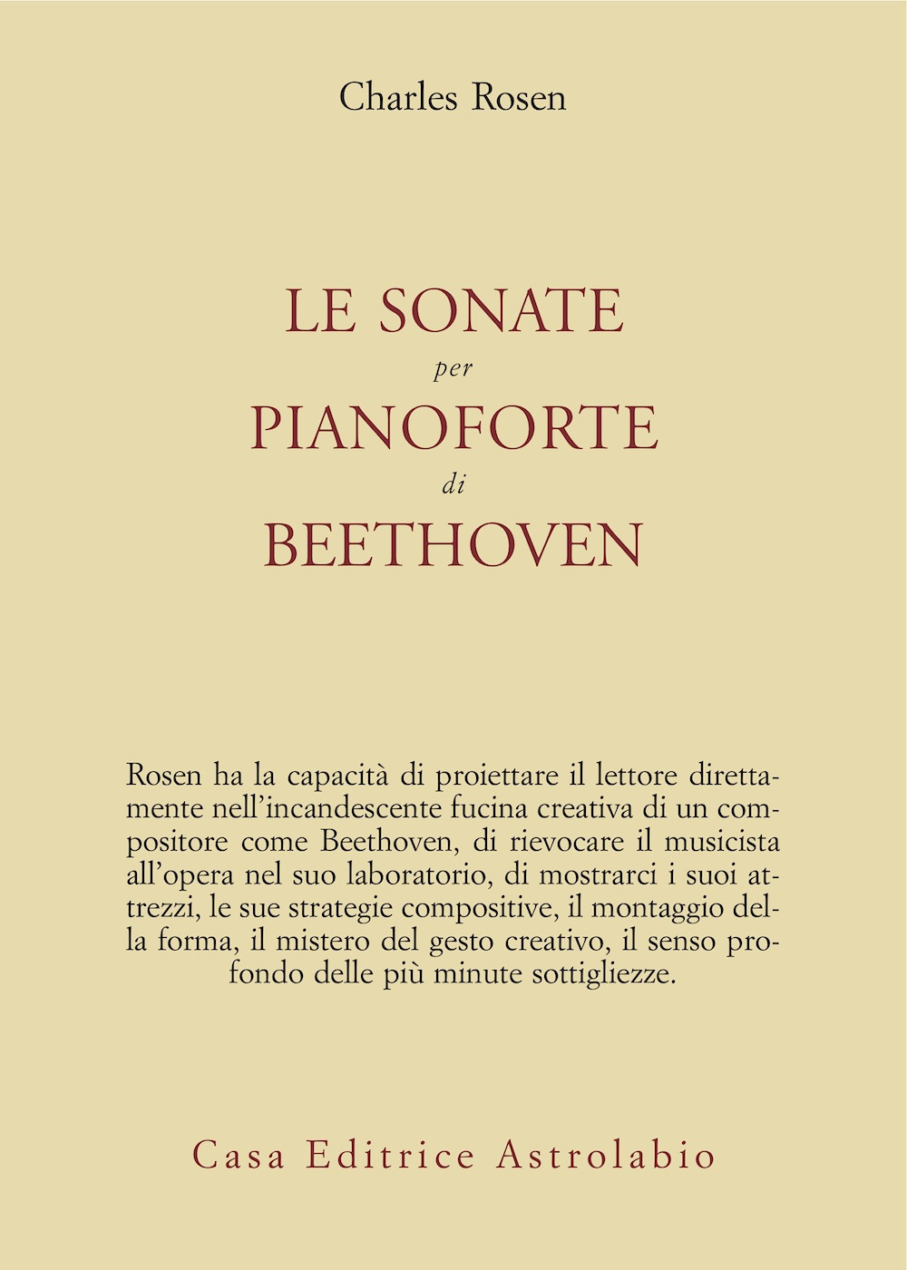 Le sonate per pianoforte di Beethoven