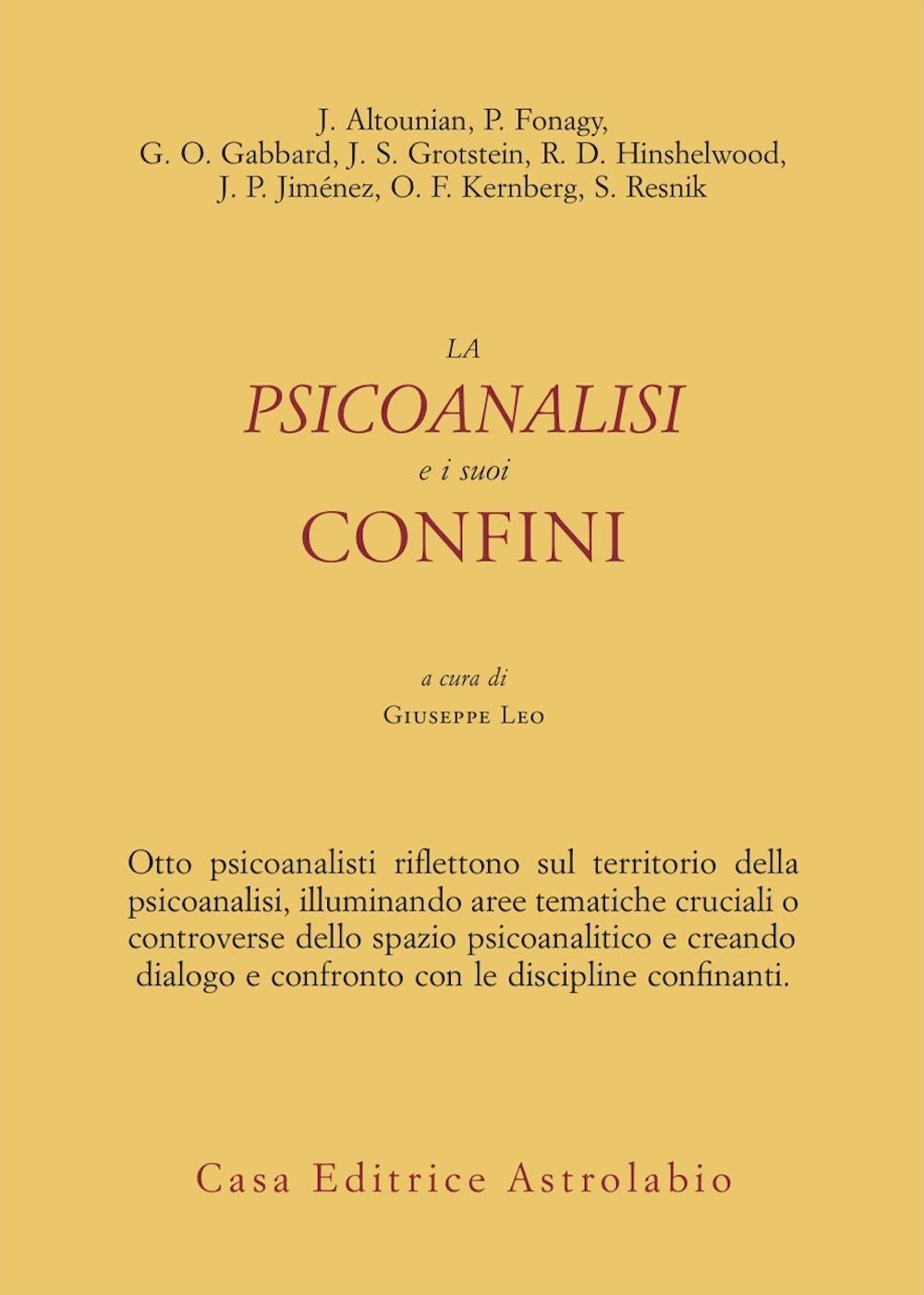 La psicoanalisi e i suoi confini