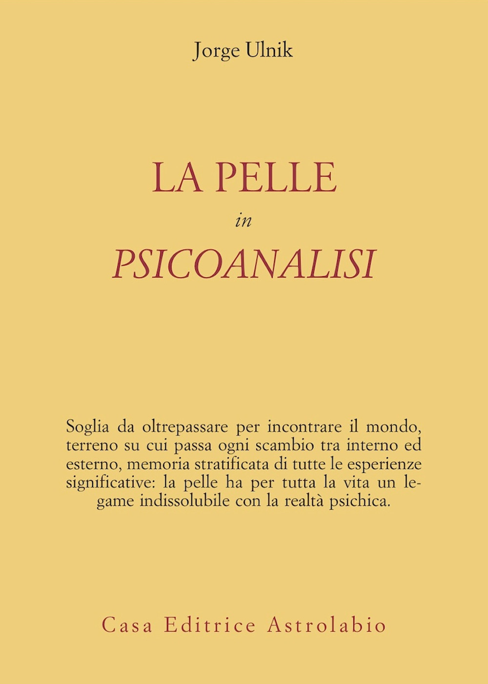La pelle in psicoanalisi