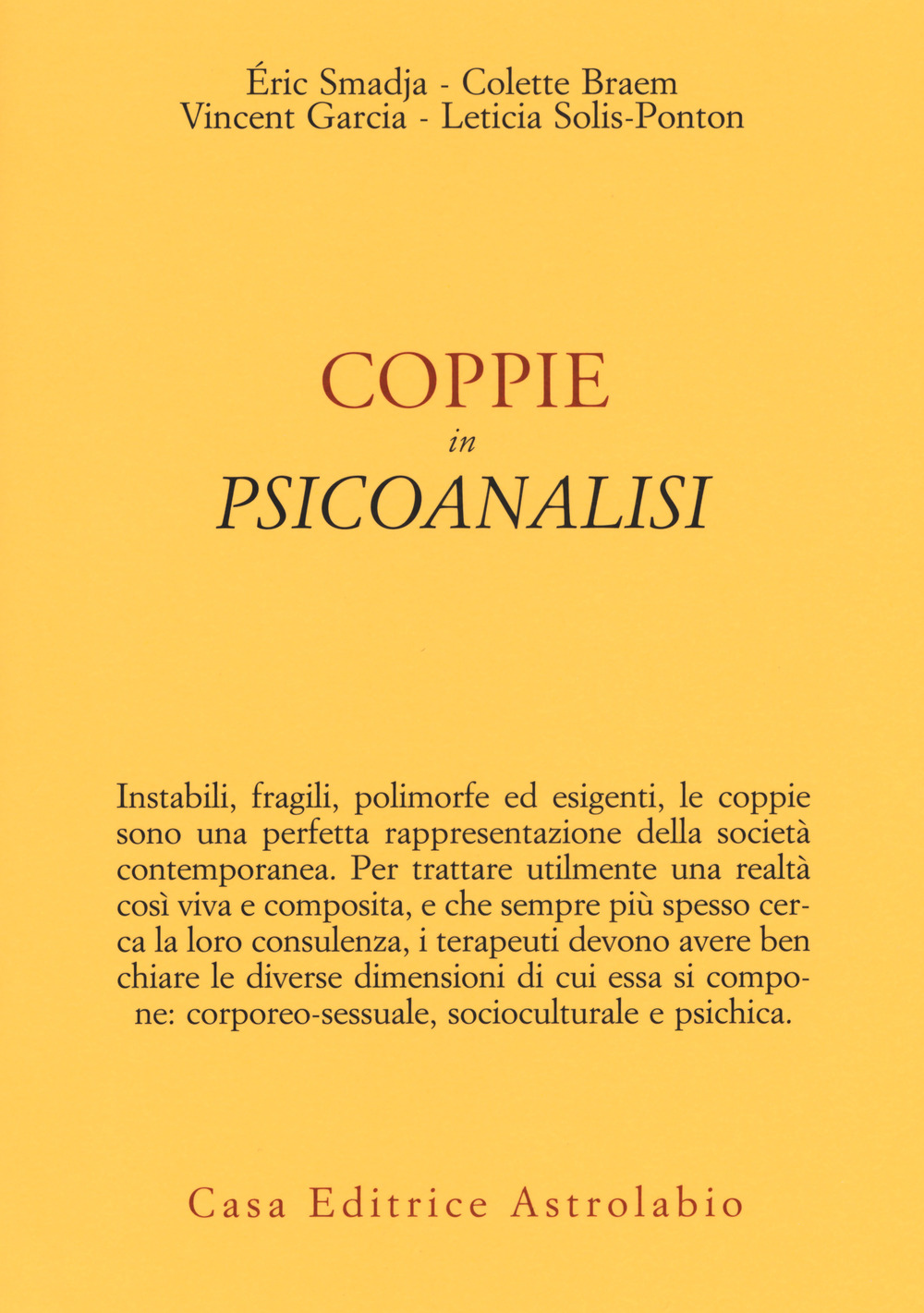 Coppie in psicoanalisi