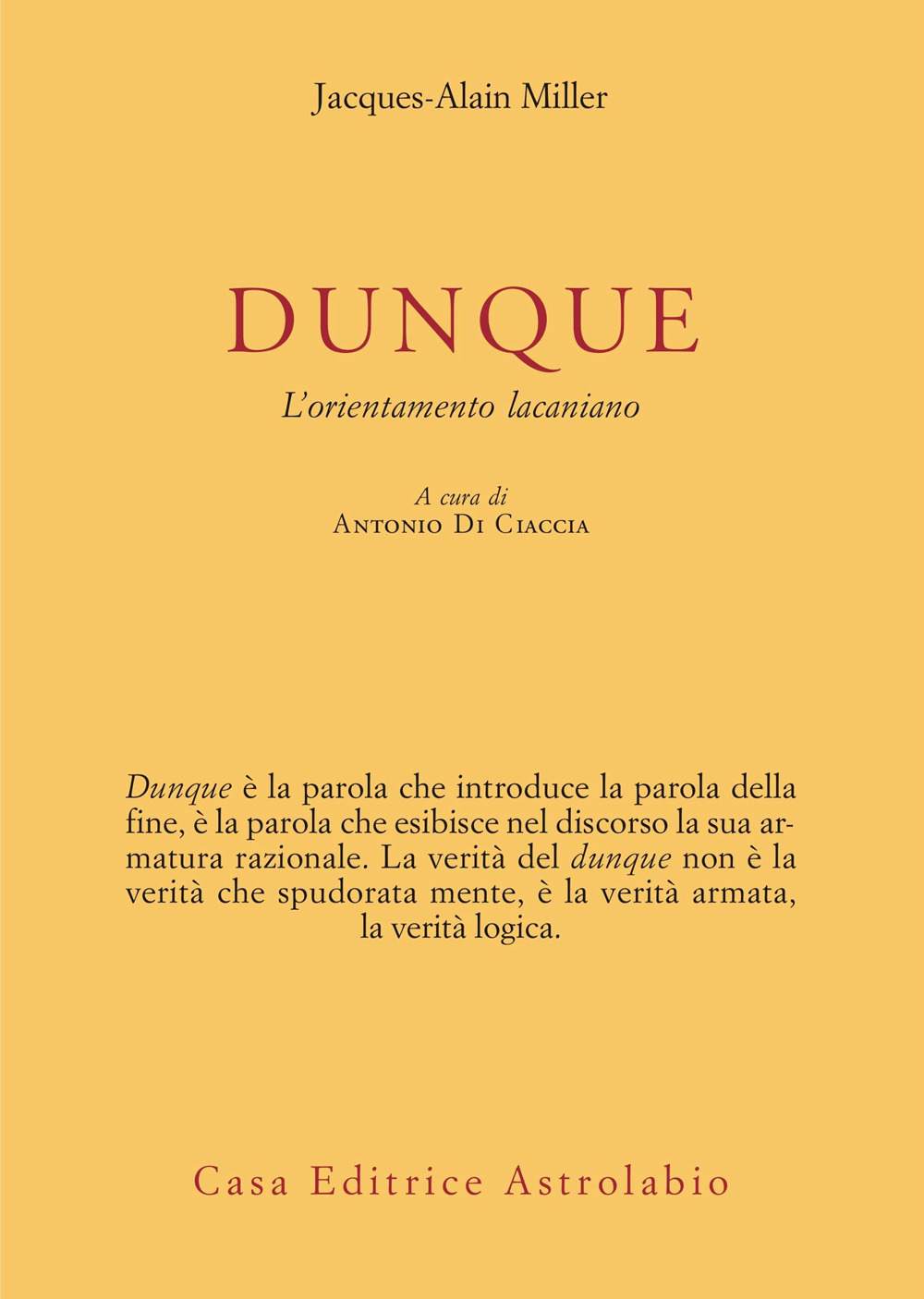 Dunque