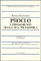 Proclo. I fondamenti della sua metafisica