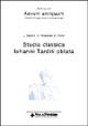 Studia classica Iohanni Tarditi oblata