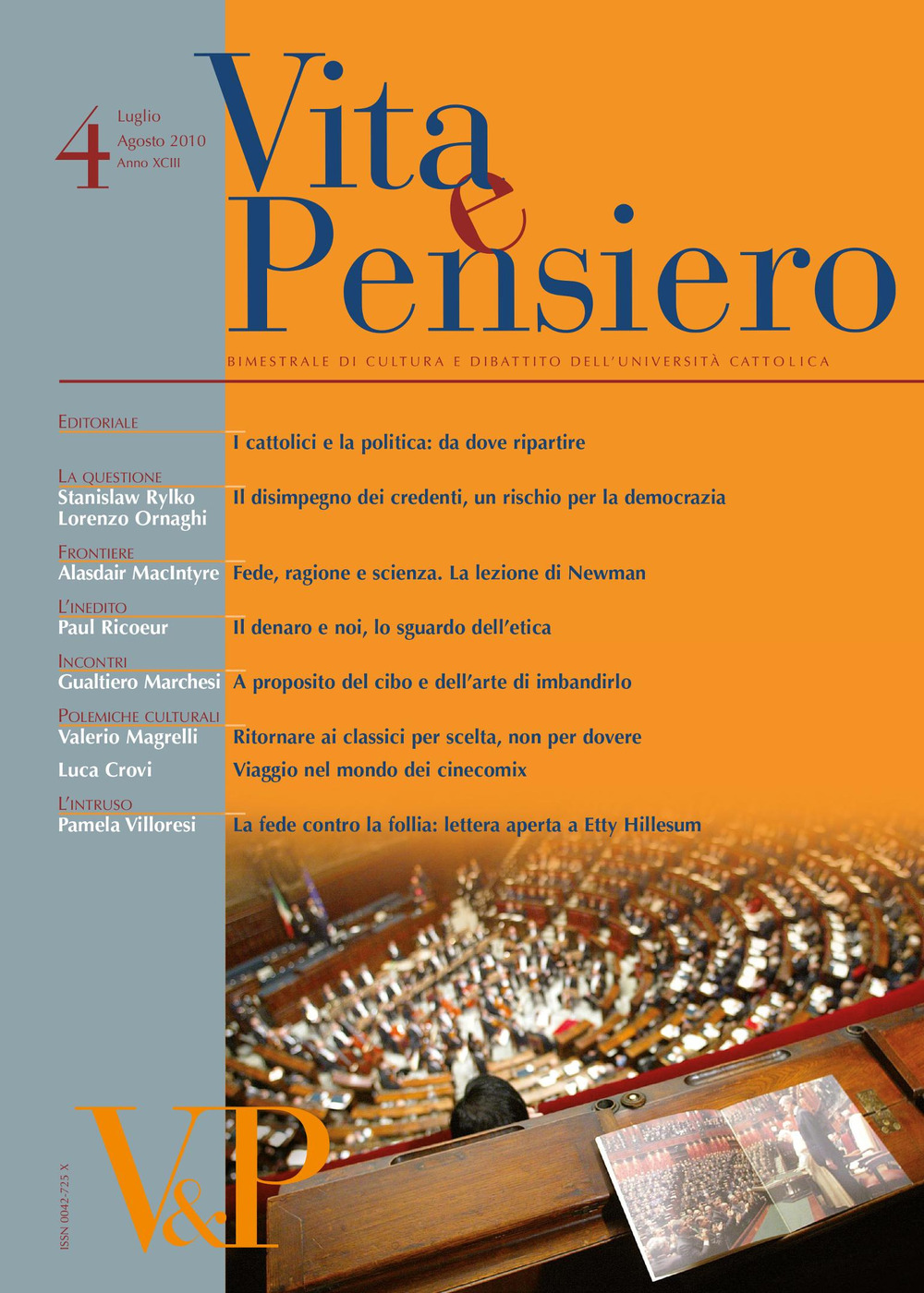 Vita e pensiero. Vol. 4