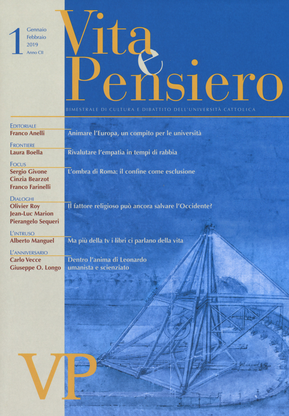 Vita e pensiero. Vol. 1