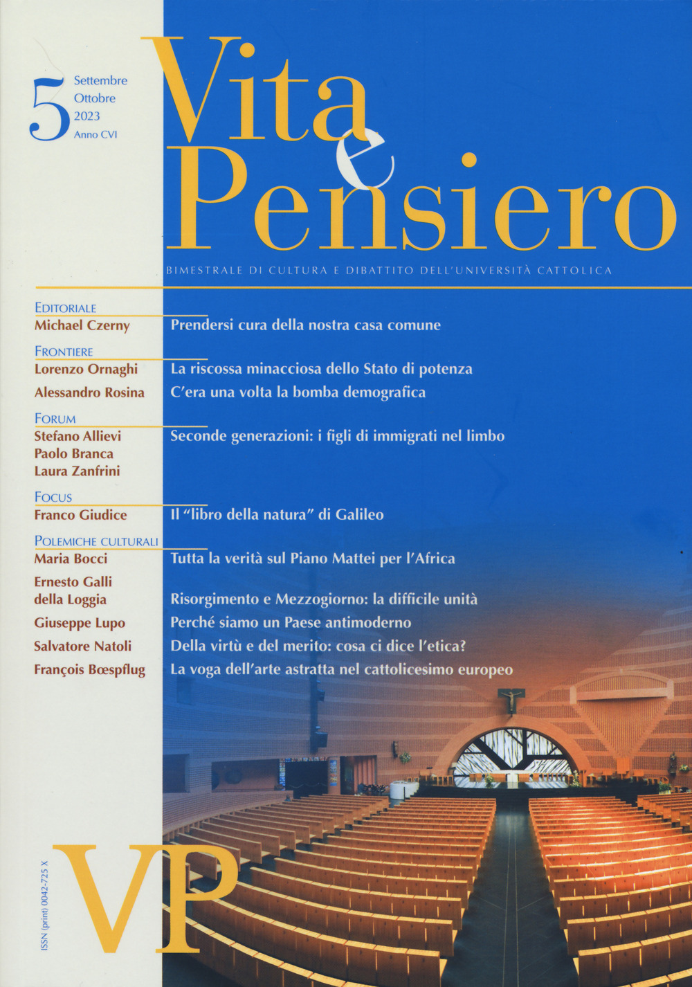 Vita e pensiero. Vol. 5
