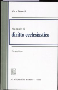 Manuale di diritto ecclesiastico