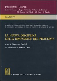 La nuova disciplina della rimessione del processo