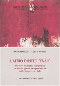 L'altro diritto penale. Percorsi di ricerca sociologica sul diritto penale complementare nelle norme e nei fatti