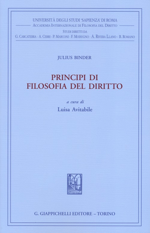 Principi di filosofia del diritto