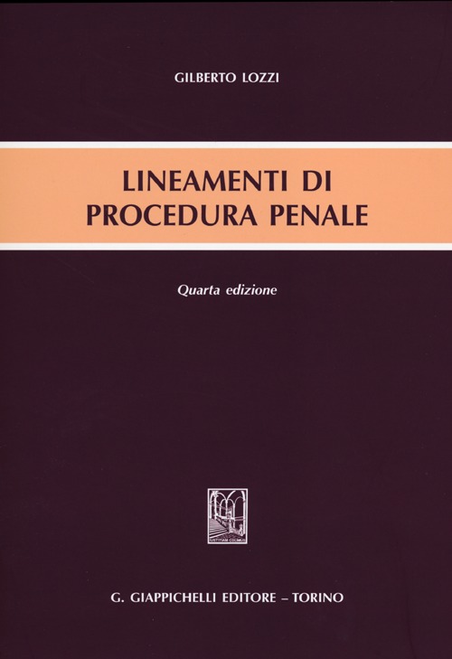 Lineamenti di procedura penale