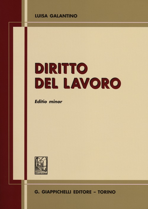Diritto del lavoro. Ediz. minore