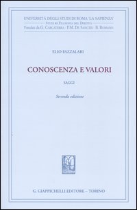 Conoscenza e valori. Saggi