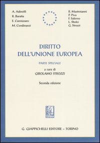 Diritto dell'Unione Europea. Parte speciale