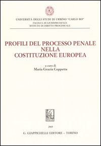 Profili del processo penale nella Costituzione europea