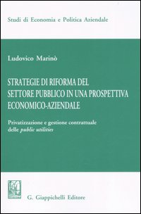 Strategie di riforma del settore pubblico in una prospettiva economico-aziendale. Privatizzazione e gestione contrattuale delle public utilities