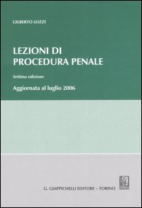 Lezioni di procedura penale