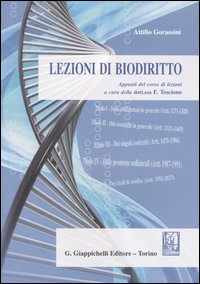 Lezioni di biodiritto. Appunti del corso di lezione