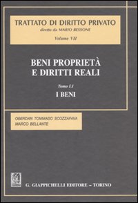 Beni proprietà e diritti reali. Vol. 7/1: I beni