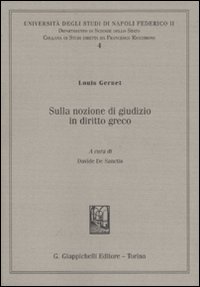 Sulla nozione di giudizio in diritto greco