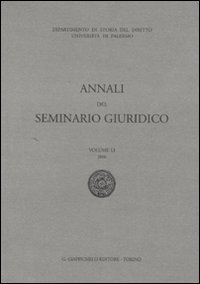 Annali del semininario giuridico. Vol. 51