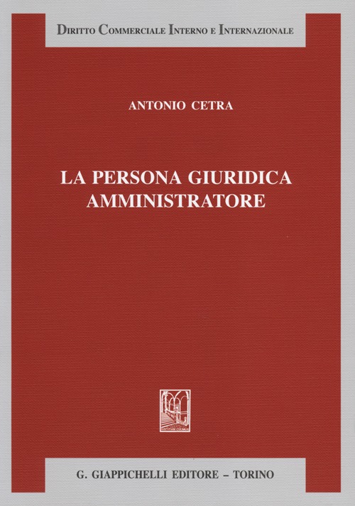 La persona giuridica amministratore