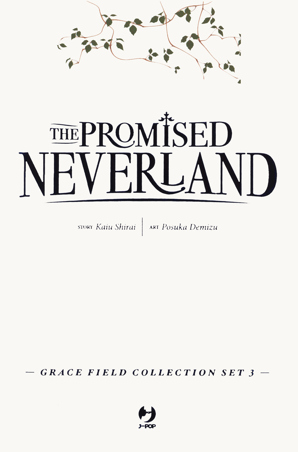 The promised Neverland. Grace field collection set. Vol. 3