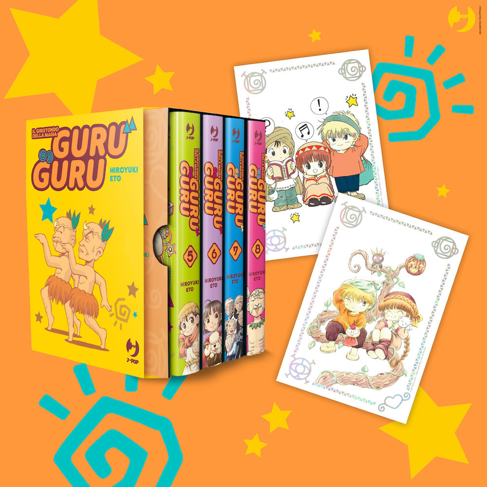 Guru guru. Il girotondo della magia. Box. Vol. 5-8