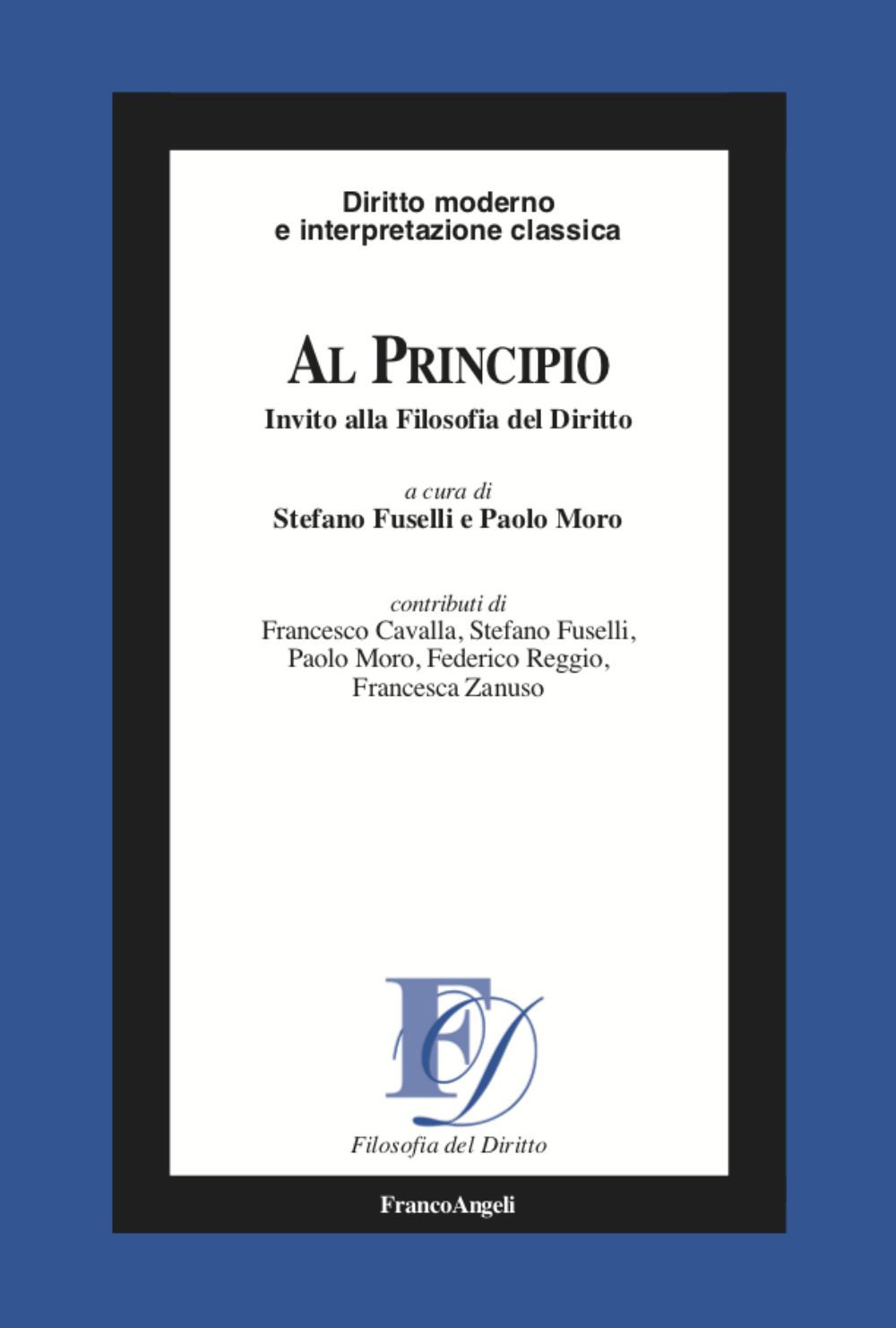 Al principio. Invito alla filosofia del diritto