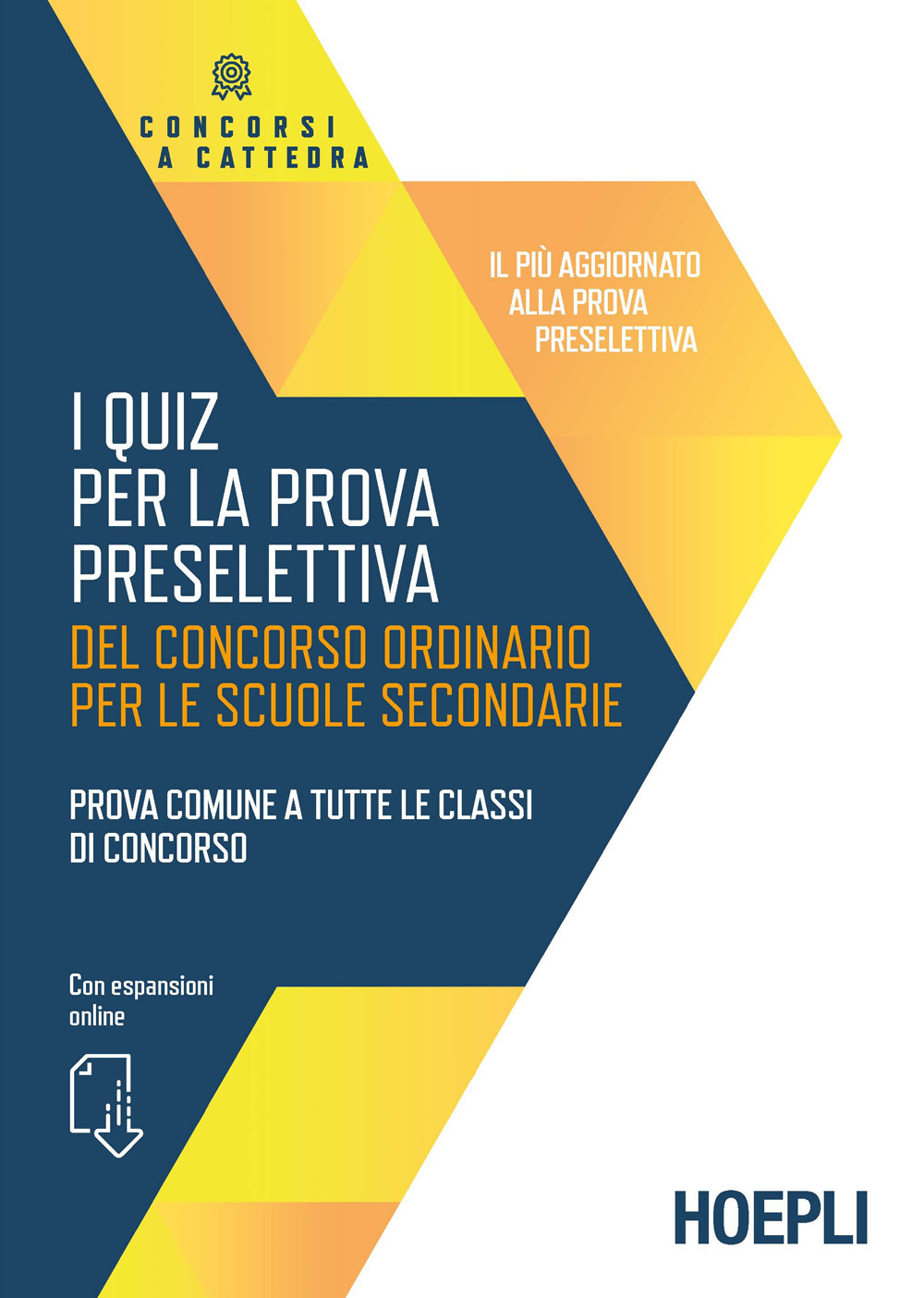 I quiz per la prova preselettiva del concorso ordinario per le scuole secondarie. Prova comune a tutte le classi di concorso