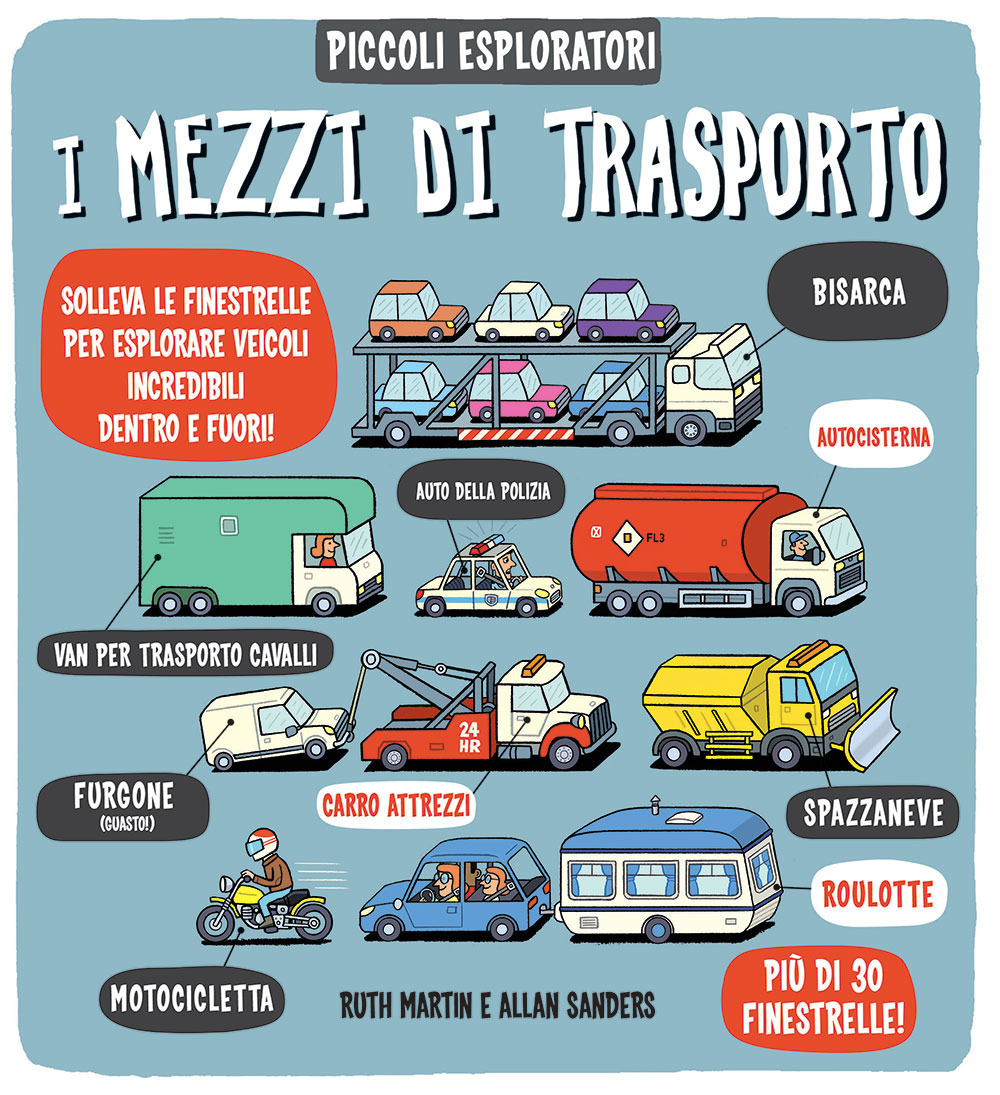 I mezzi di trasporto. Piccoli espoloratori