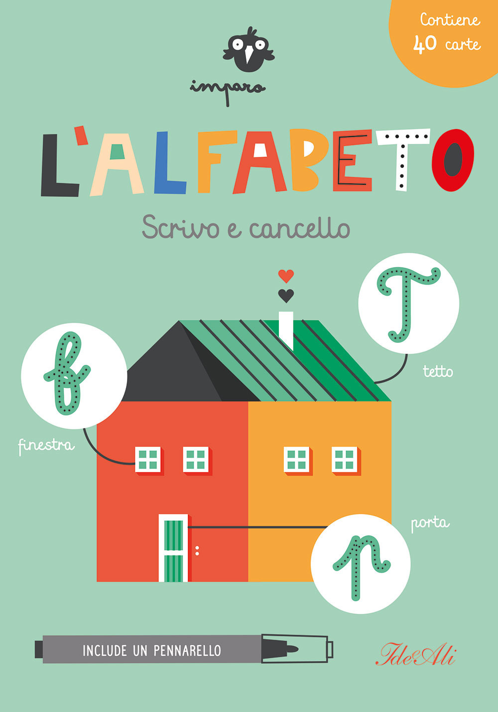 Imparo l'alfabeto. Scrivo e cancello