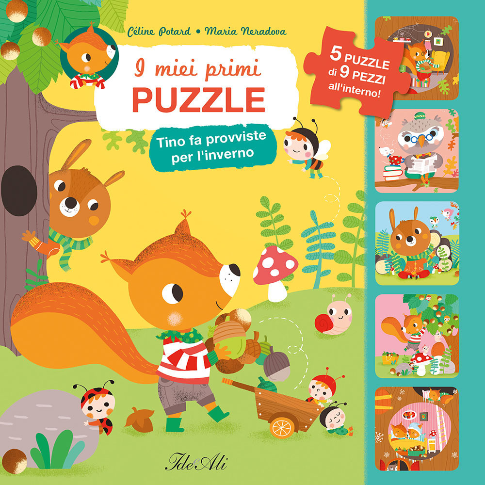 Tino fa provviste per l'inverno. I miei primi puzzle