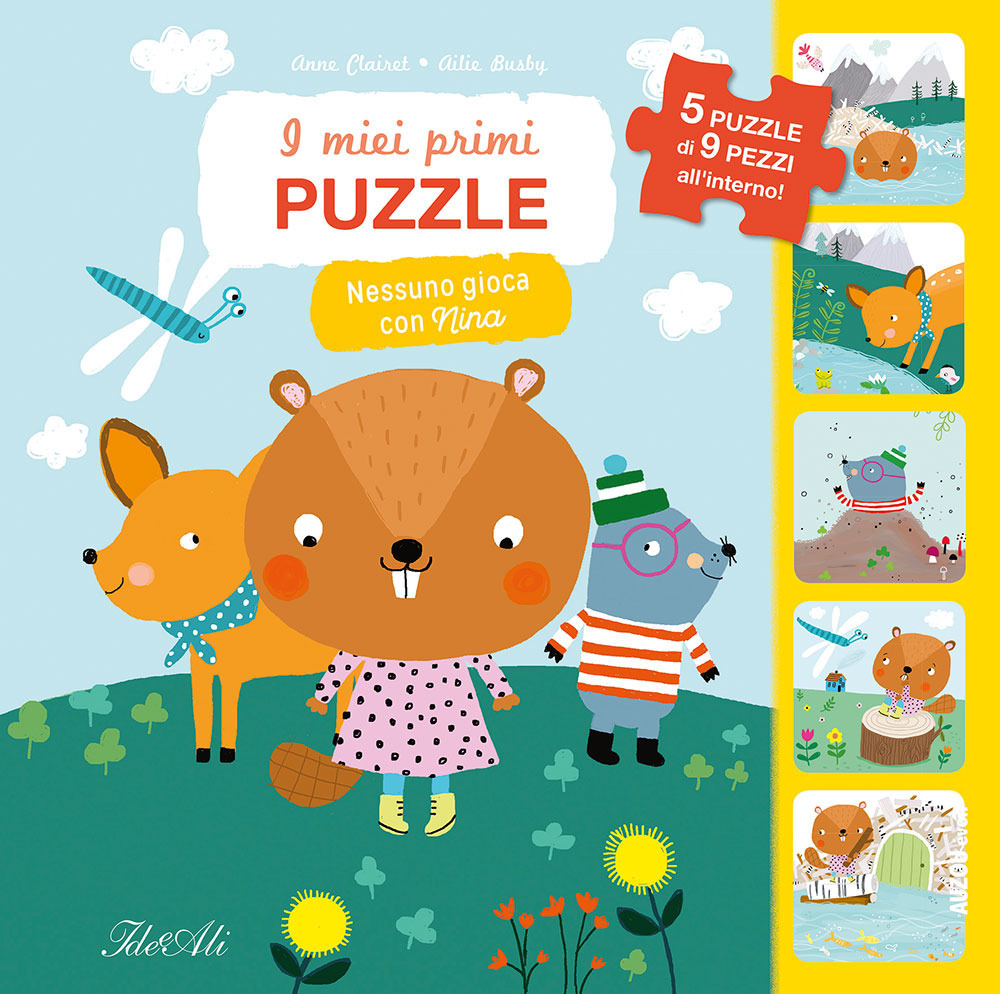 Nessuno gioca con Nina! I miei primi puzzle