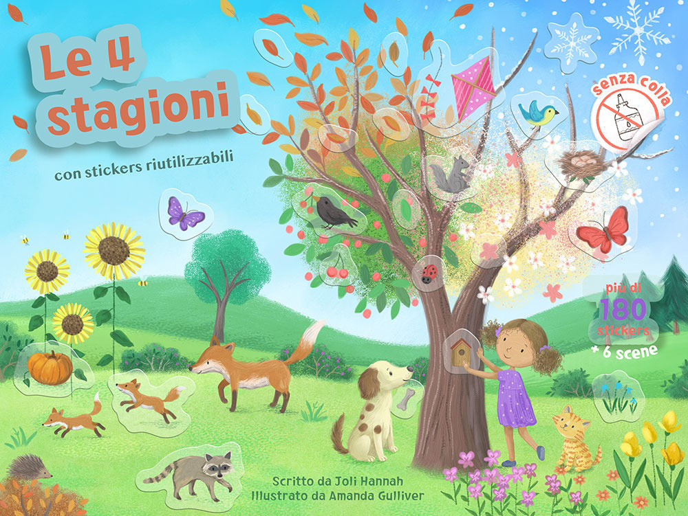 Le 4 stagioni. Con adesivi