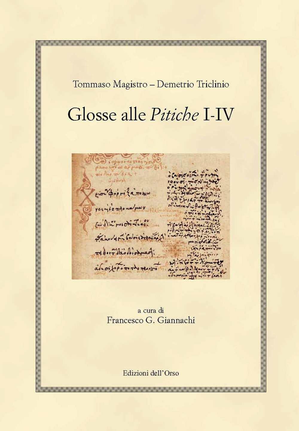 Glosse alle Pitiche I-IV