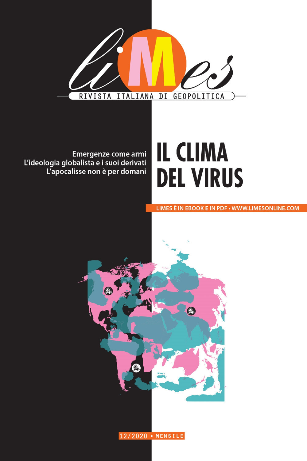Limes. Rivista italiana di geopolitica. Vol. 12: Il clima del virus