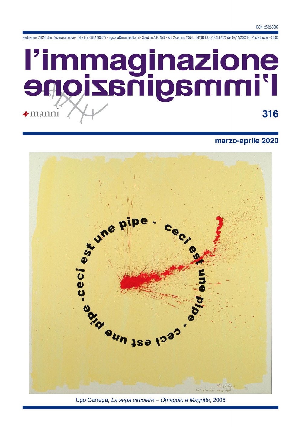 L'immaginazione. Vol. 316