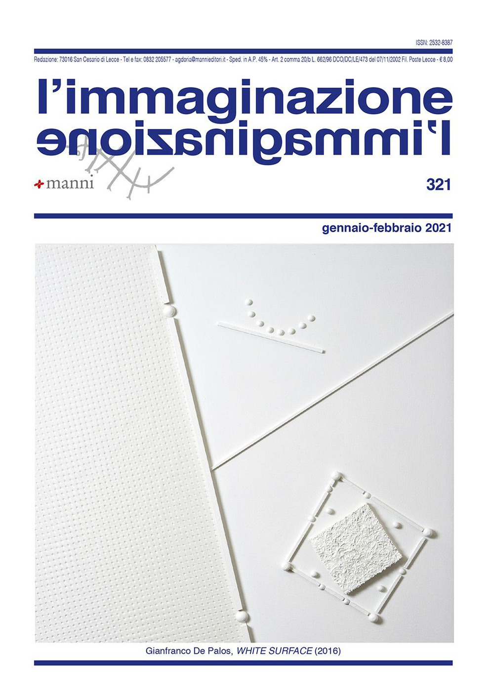 L'immaginazione. Vol. 321: Gennaio-febbraio