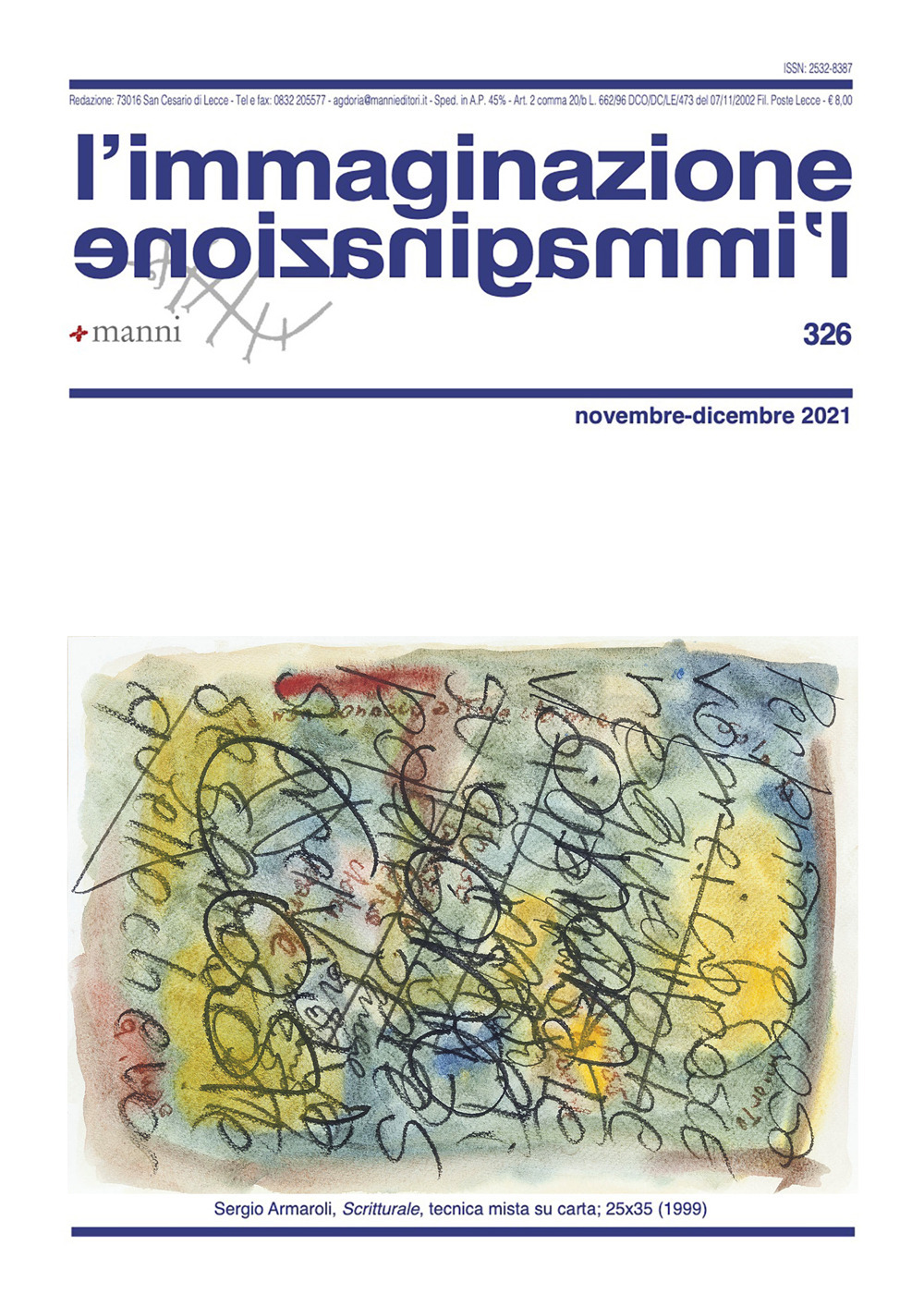 L'immaginazione. Vol. 326: Novembre-dicembre