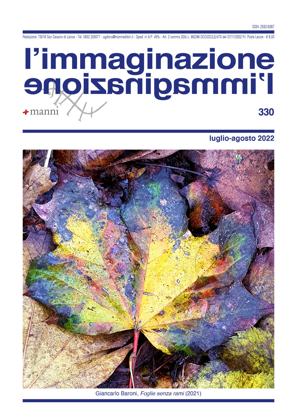 L'immaginazione. Vol. 330: Luglio-agosto