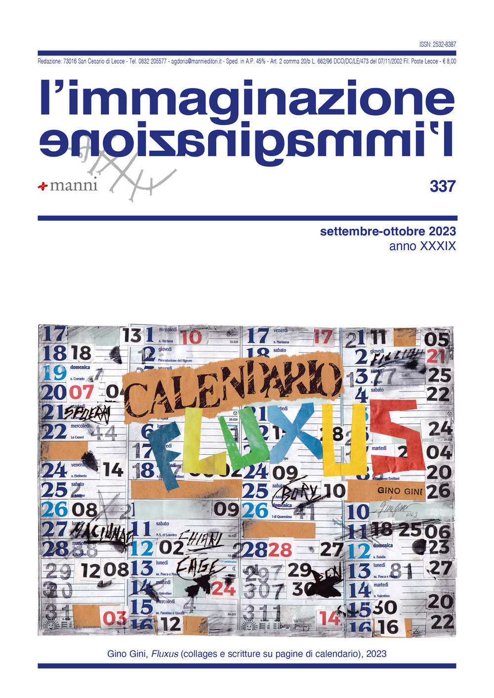 L'immaginazione. Vol. 337