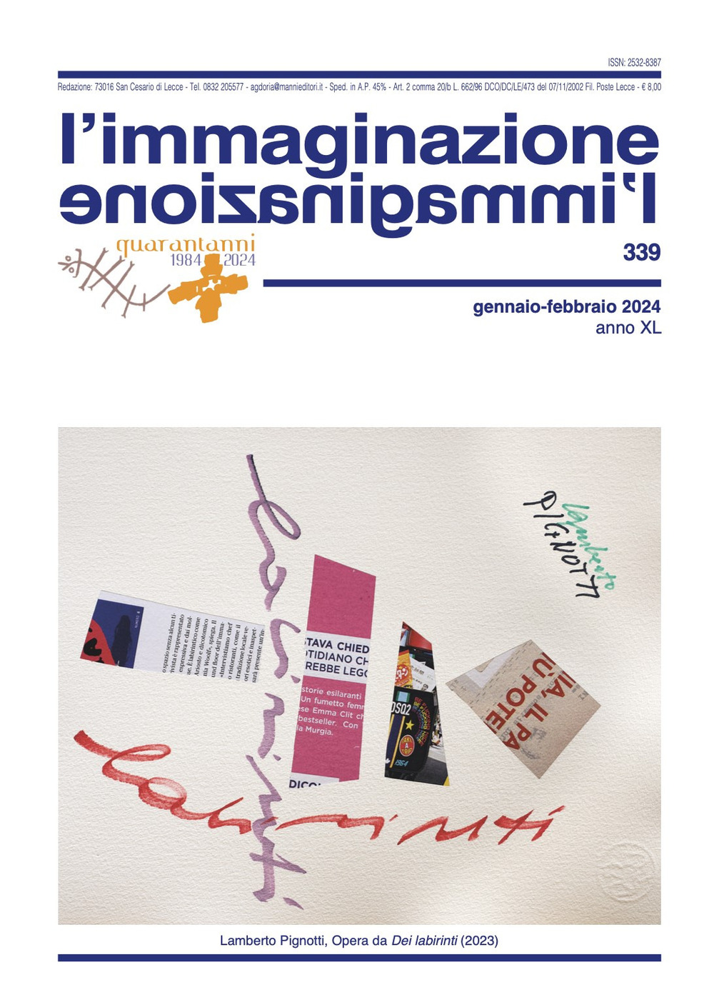 L'immaginazione. Vol. 339